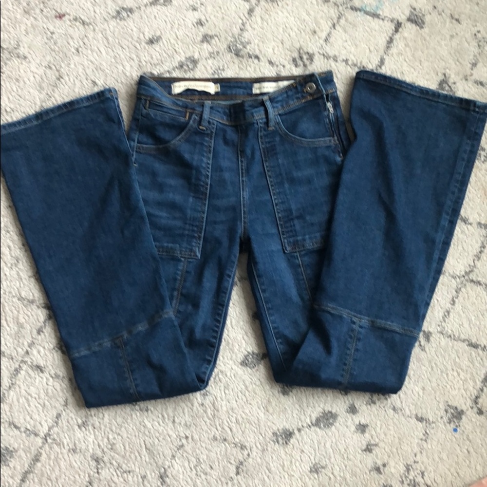 Anthropology high waist jeans